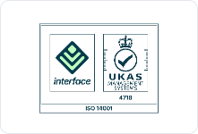 Interface UKAS ISO 14001 Accreditation